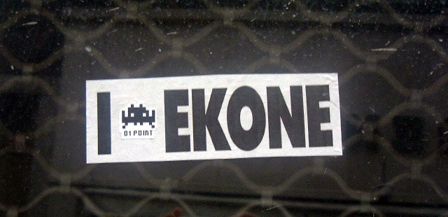 spaceinvader | eko | pau