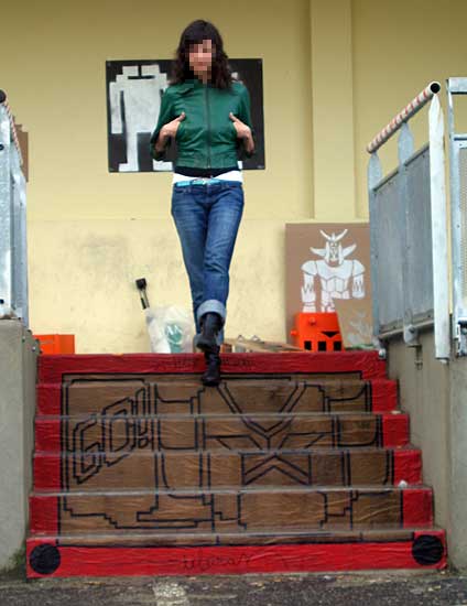 telecran | supakitch | staircase | pau