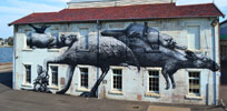 roa | cockatoo-island | australia (9 votes)