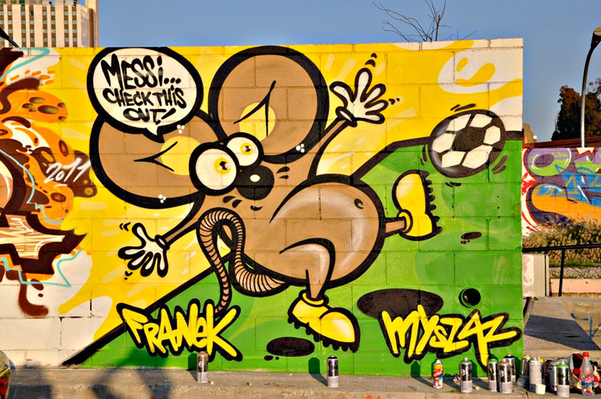 franek | mysza | barcelona