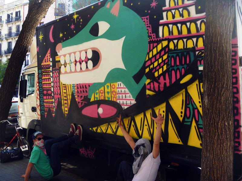 malarky | rowdy | truck | barcelona