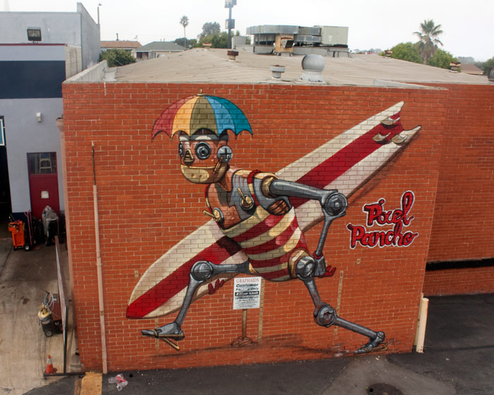 pixelpancho | robot | losangeles | california