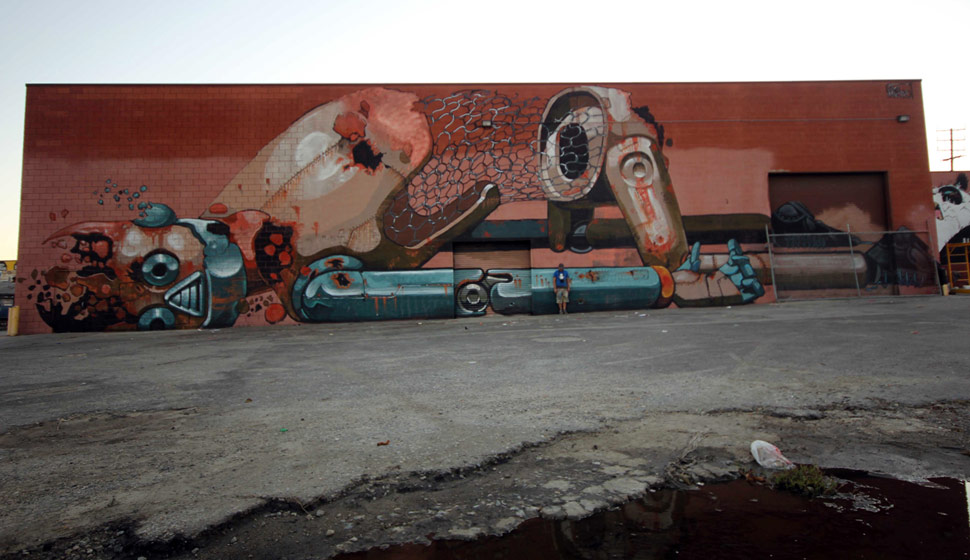 pixelpancho | robot | losangeles | california