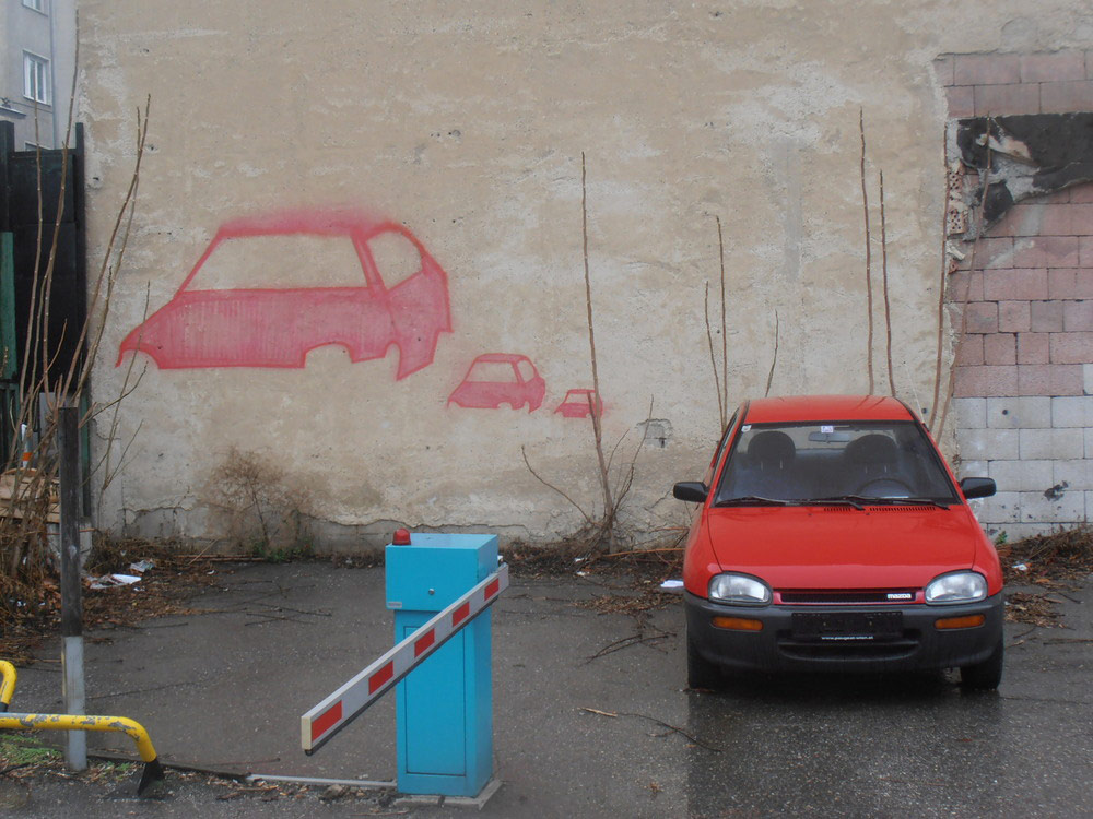 unknown | car | red | wien | austria | europe