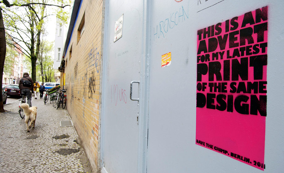 davethechimp | text-message | berlin | germany