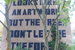 escif | tree | text-message | koln | germany (16 votes)