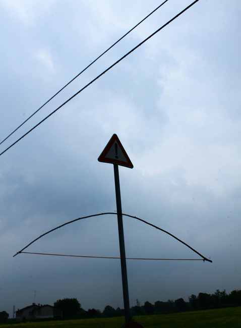 elfo | 3-d | roadsign | italy