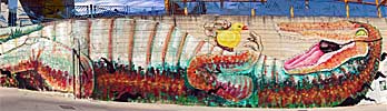 pin | crocodile | campobasso | italy (23 votes)