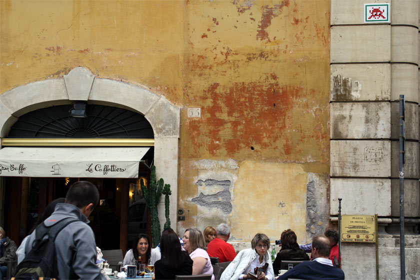 spaceinvader | roma | italy
