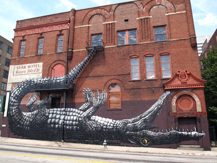roa | crocodile | atlanta | north-america