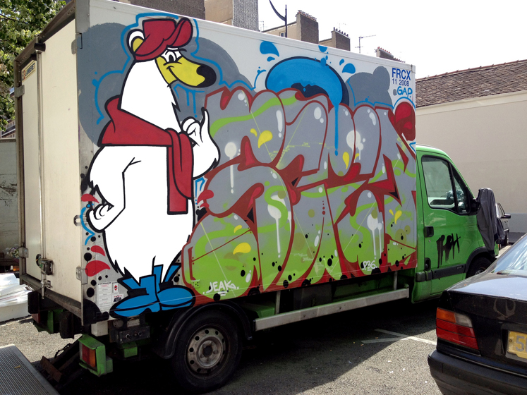 scred | truck | paris