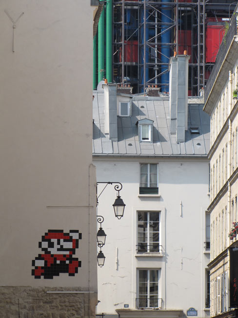 spaceinvader | pixel | paris