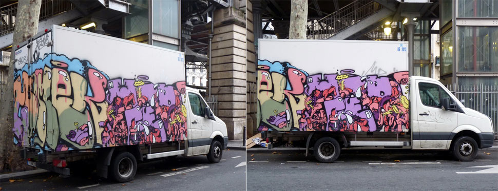 tomek | horfe | truck | paris