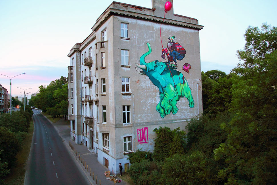 etam-cru | elephant | lodz | poland