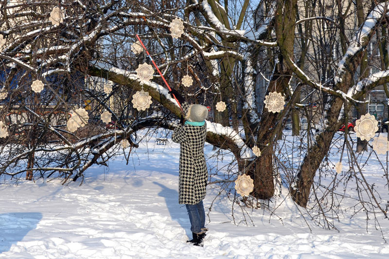 nespoon | tree | 3-d | snow | warsaw | poland | winter10