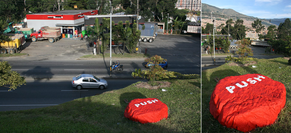 caifas | 3-d | red | medellin | colombia | south-america