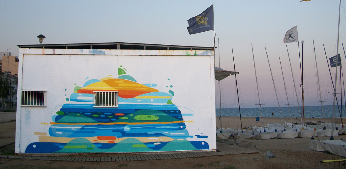 bemie | abstract | beach | spain