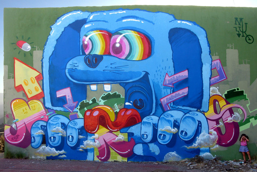 muro | blue | dog | spain | summer11