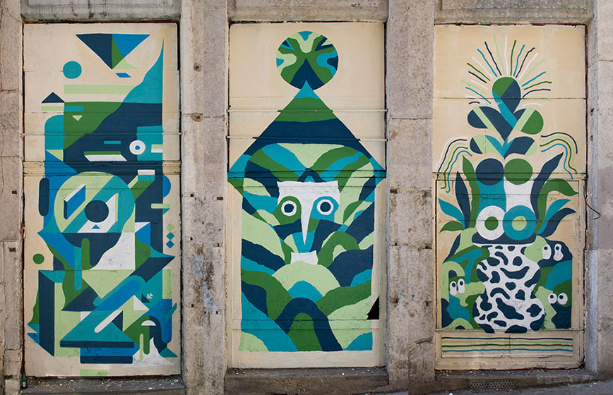 geometricbang | nelio | green | lyon | france