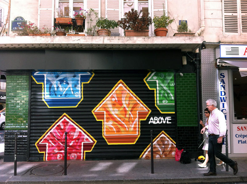 above | shutters | paris