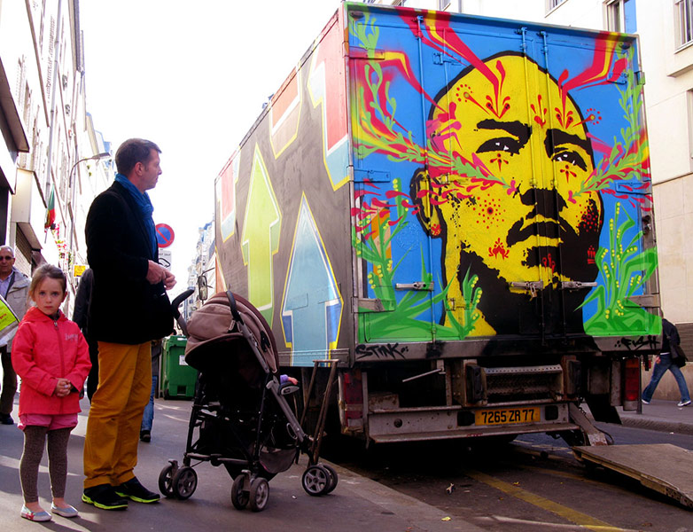 stinkfish | above | truck | paris