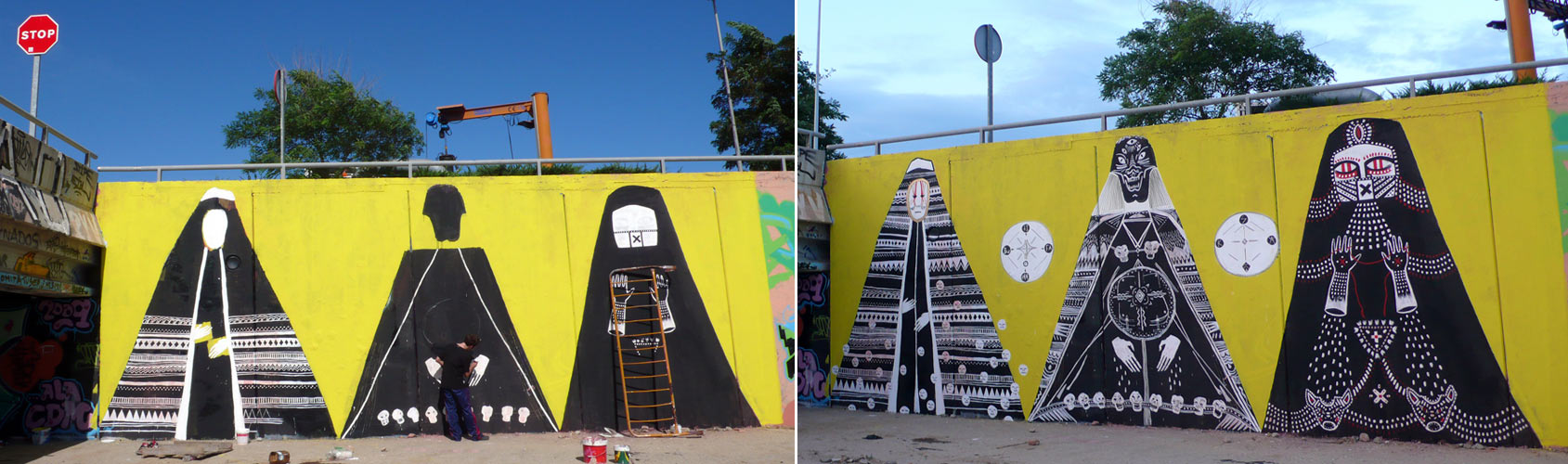 kafre | skount | sakristan | yellow | barcelona