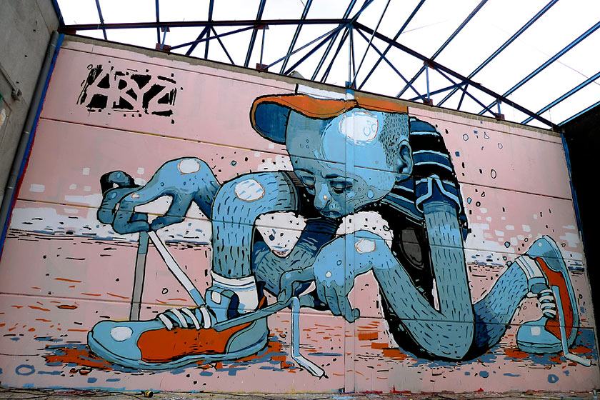 aryz | blue | barcelona | summer10