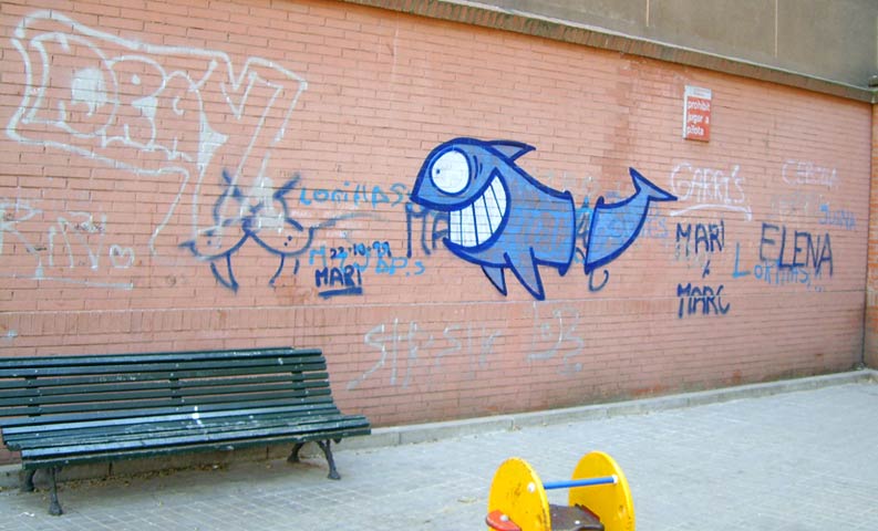 pez | blue | barcelona