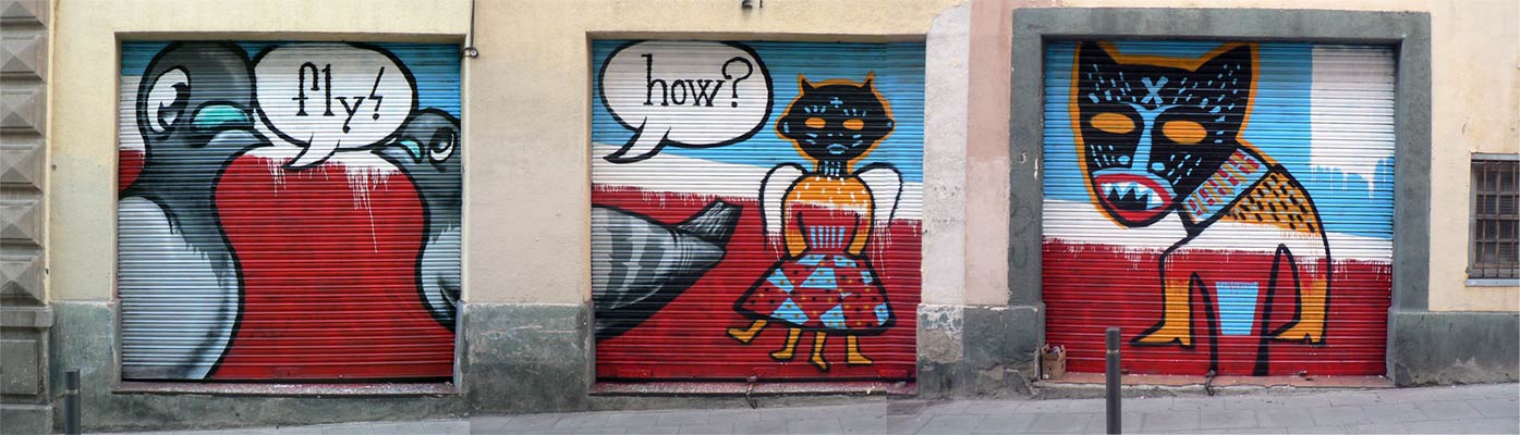 ripo | sakristan | shutters | barcelona | pigeon