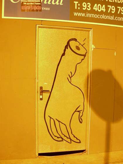 royal | door | hand | barcelona