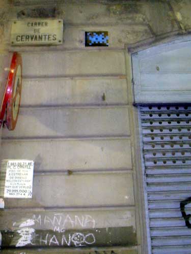 spaceinvader | barcelona