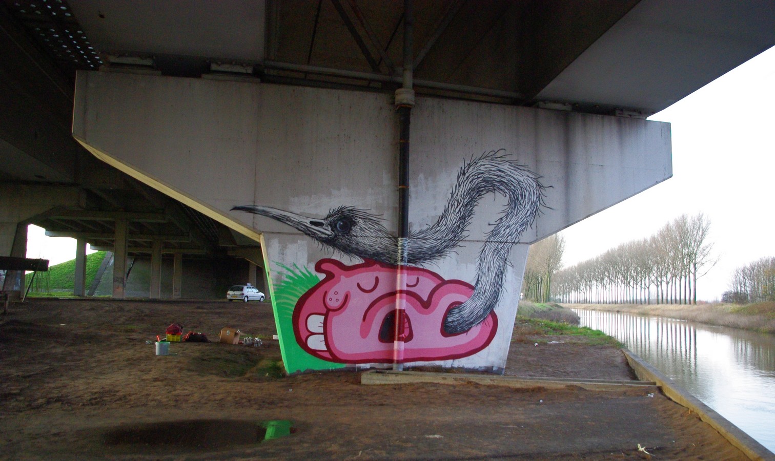 roa | edjinn | pig | bridge | belgium