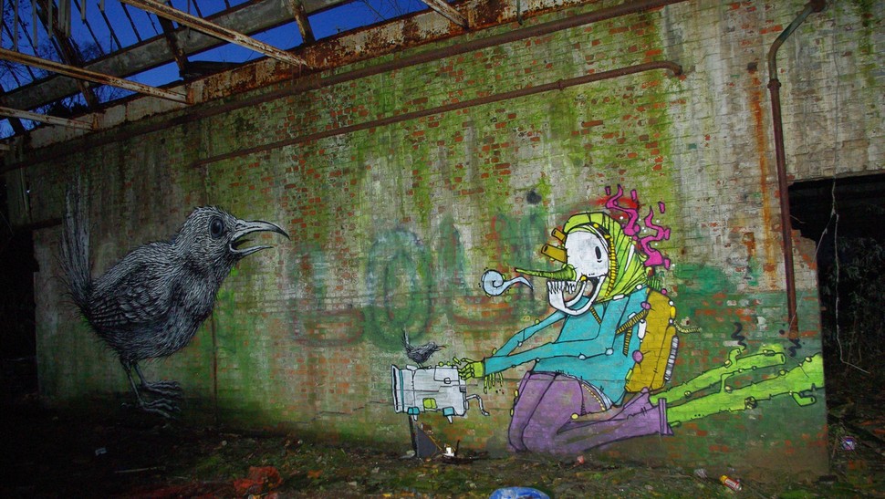 roa | lastrescalaveras | bird | gent | belgium