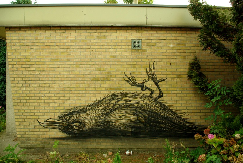 roa | bird | doel | belgium
