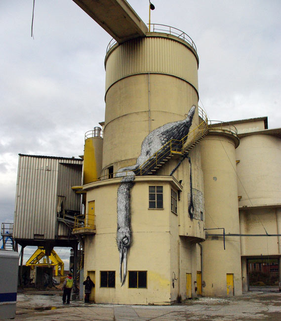 roa | bird | gent | belgium | spring2010