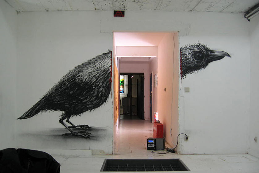 roa | bird | gent | belgium
