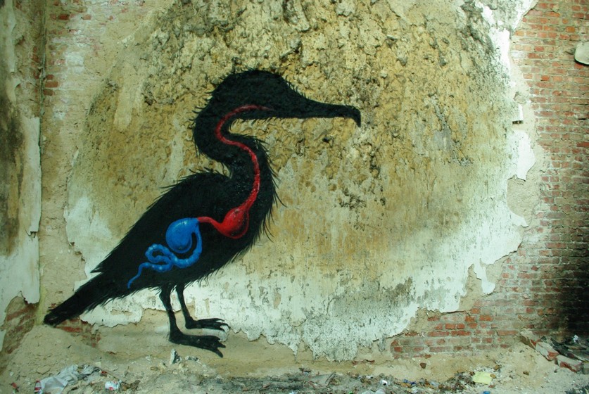 roa | bird | gent | belgium