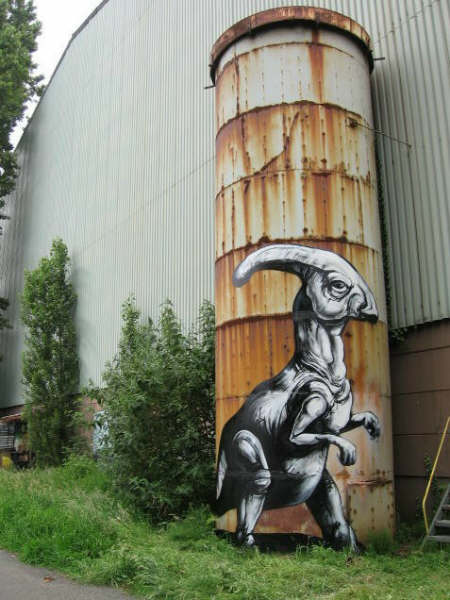 roa | gent | dinosaur | belgium