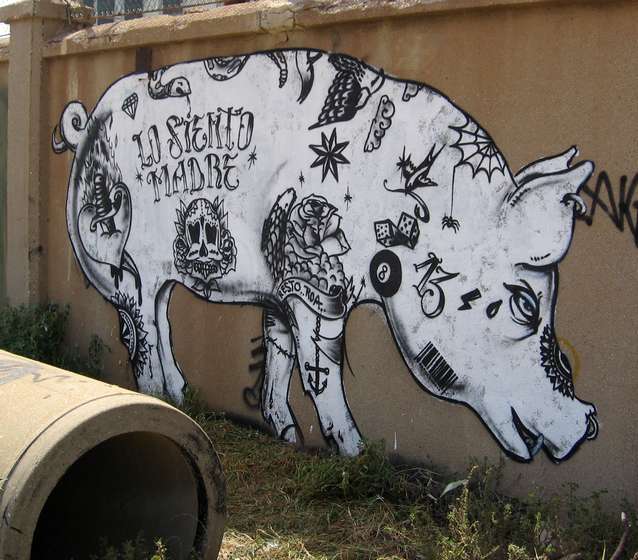 roa | resto | pig | barcelona