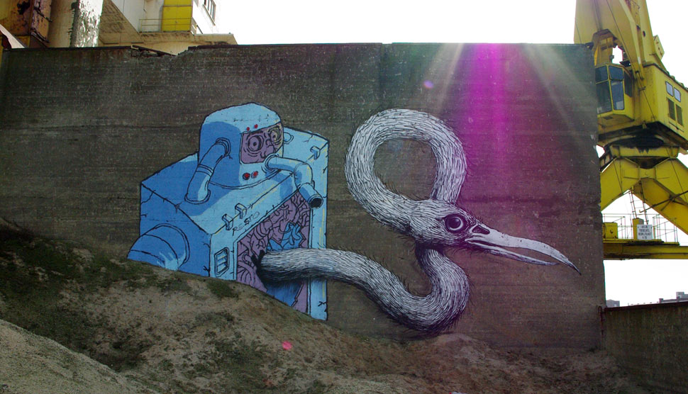 roa | resto | robot | bird | gent | belgium