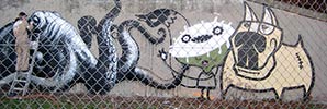 roa | bue | reko | frankfurt | octopus | dog | belgium (28 votes)