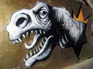 roa | dinosaur | belgium (18 votes)