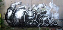 roa | rhinoceros | belgium (6 votes)