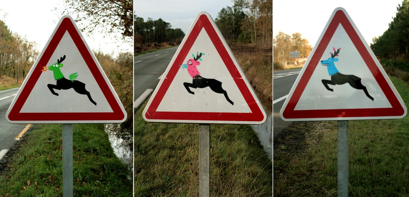 derik | roadsign | bordeaux
