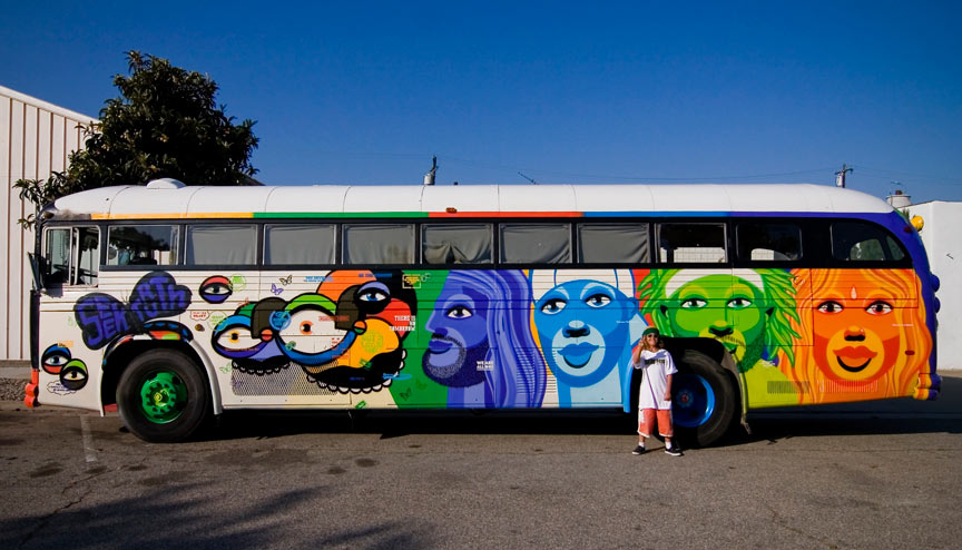 chase | bus | california