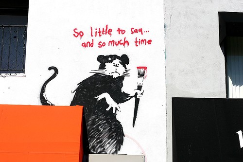 banksy | losangeles | text-message | california