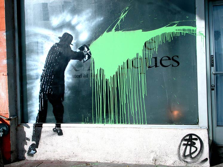 nick-walker | drips | green | losangeles | california