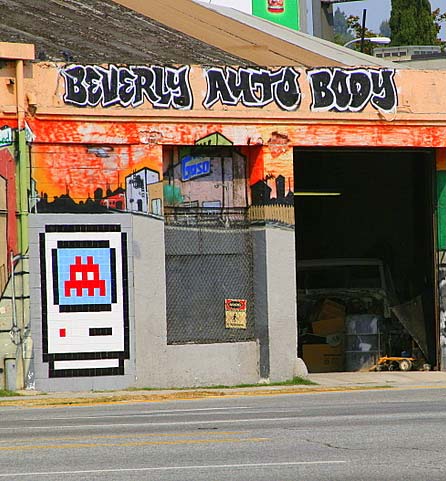 spaceinvader | losangeles | california