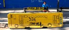 zaines | yellow | bus | santiago | chile (18 votes)