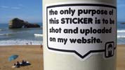 eko | beach | biarritz | france | text-message (25 votes)
